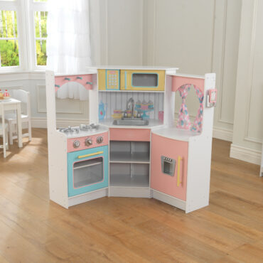 Делукс детска ъглова кухня от Kidkraft - дървена играчка - Bellamie