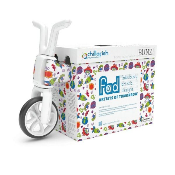 Bunzi детско колело за баланс Chillafish 2 в 1 космически чудовища(1)-bellamiestore