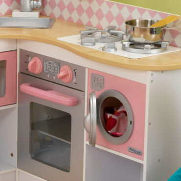 Детска дървена ъглова кухня "Гурме" от Kidkraft - Дървена играчка - Bellamie