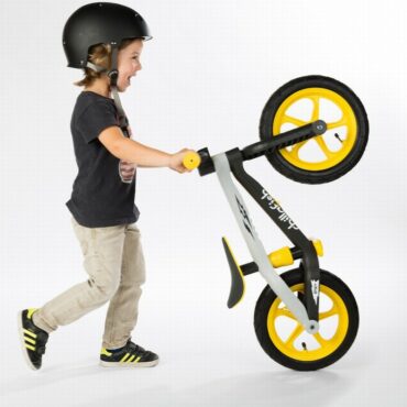 Детско колело за баланс BMXie в жълт цвят от Chillafish(1)-bellamiestore