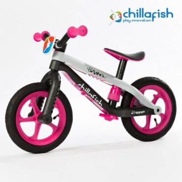 Детско колело за балансиране bmxie в розово - Chillafish(2)-bellamiestore