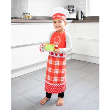 Комплект за готвене - Малък готвач в червено от New classic toys-bellamie