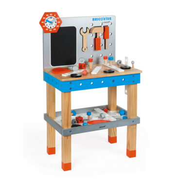 Детска дървена работилница за игра с 40 части от Janod-bellamiestore