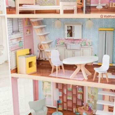 Магическа дървена къща за кукли Барби - Зои от Kidkraft-bellamiestore
