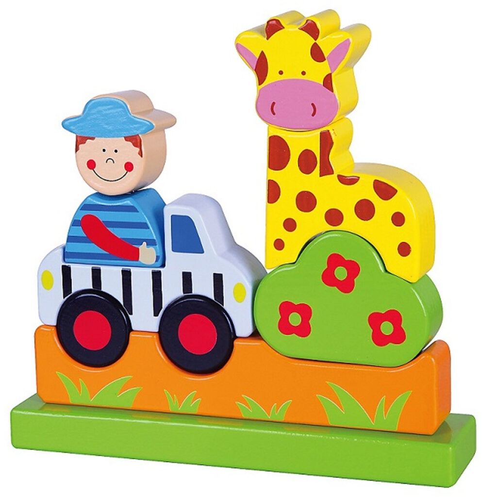 Viga toys детски магнитен пъзел Зоолог-bellmamiestore