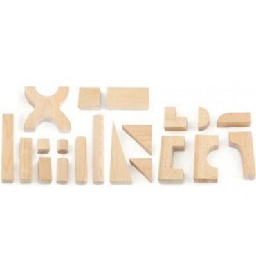 Детски дървен конструктор от бук Viga toys-bellamiestore