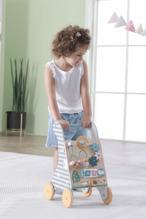Дървена проходилка с активност Polar B от Vigaa toys-bellamiestore