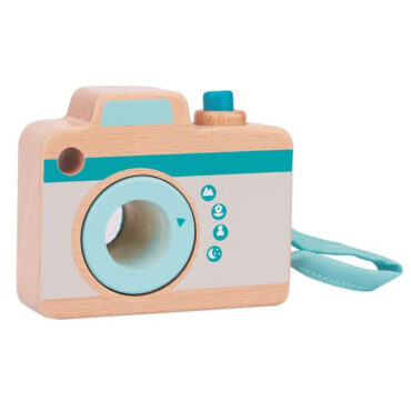 Детски дървен фотоапарат от Lelin toys-bellamiestore
