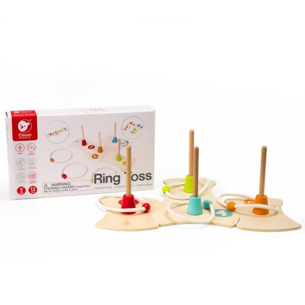 Детска игра с рингове за нанизване от Classic world-bellamiestore