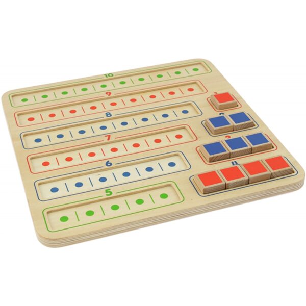 Образователна дъска за смятане - Монтесори играчки от Masterkidz-bellamiestore