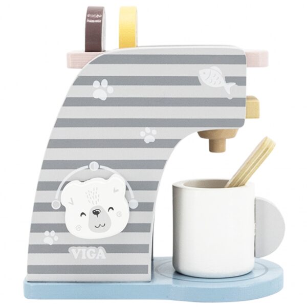 Дървена детска играчка - кафе машина Polar B-bellamiestore