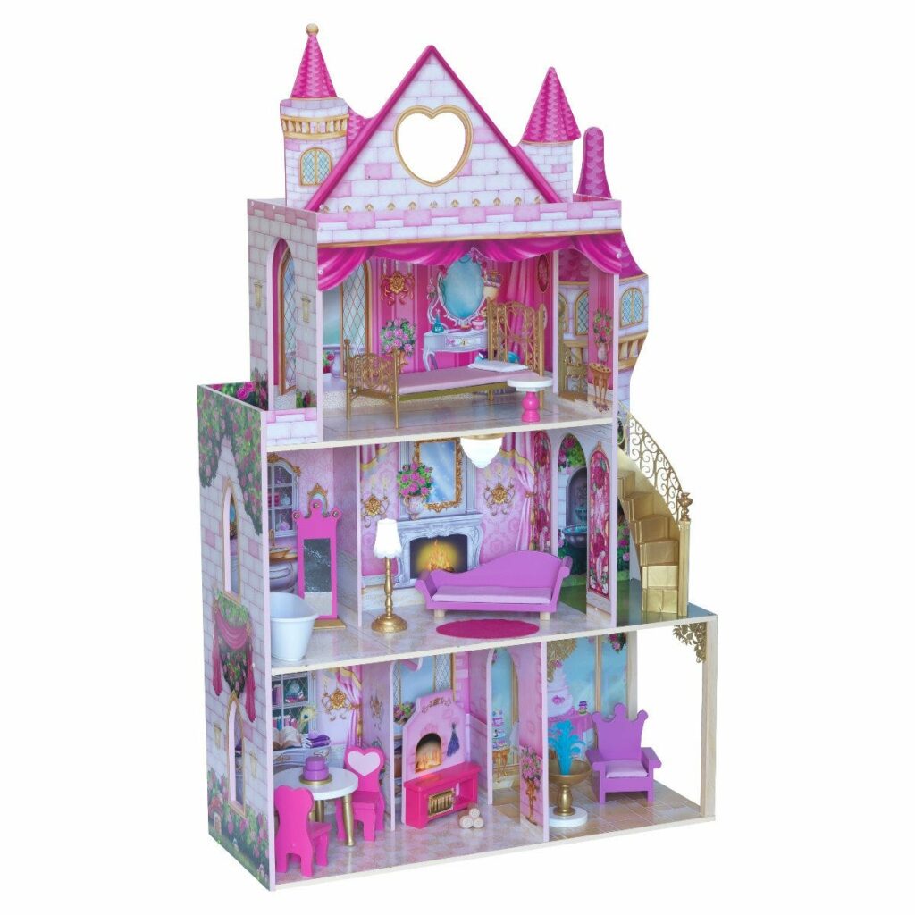 Къща за кукли Барби - Замъка на Розите от Kidkraft-bellamiestore