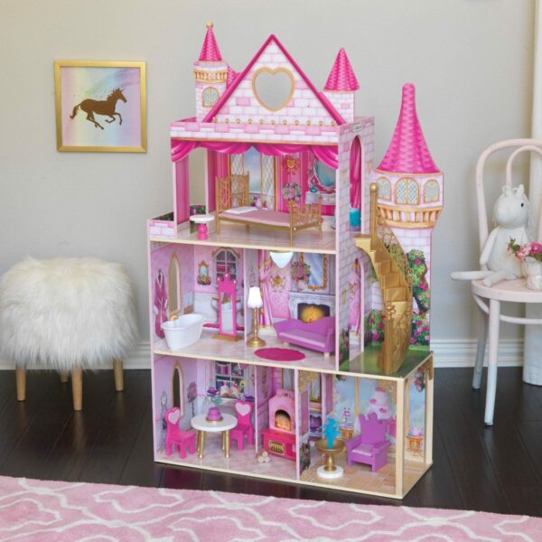 Къща за кукли Барби - Замъка на Розите от Kidkraft-bellamiestore