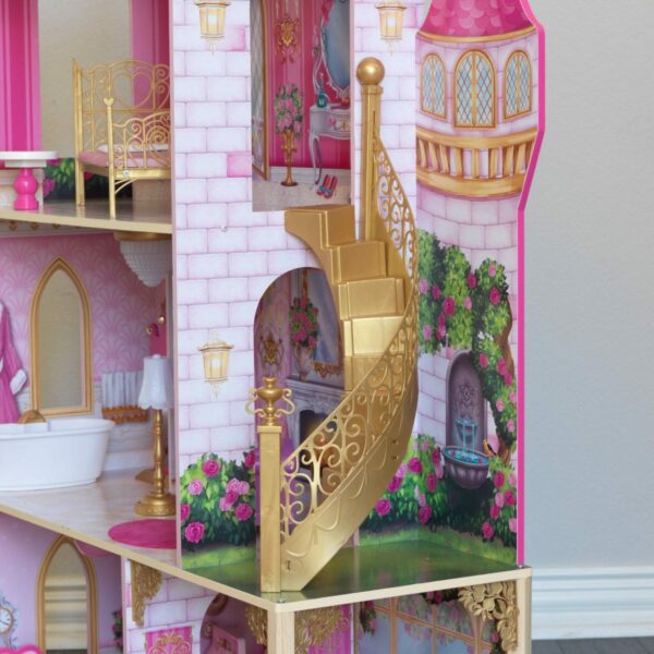 Къща за кукли Барби - Замъка на Розите от Kidkraft-bellamiestore