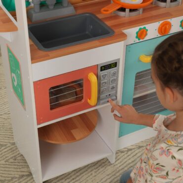 Kidkraft детска дървена кухня Слънчице-bellamiestore
