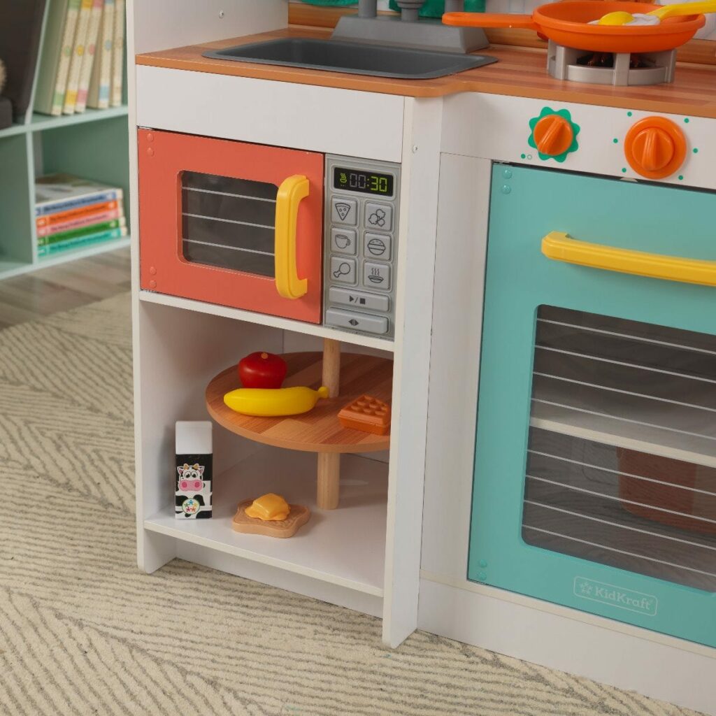 Kidkraft детска дървена кухня Слънчице-bellamiestore