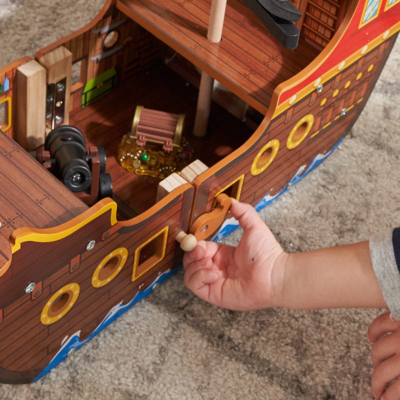 Kidkraft пиратски кораб - детски играчки за момчета-bellamiestore