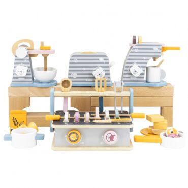 Комплект дървен детски тостер Polar B от Viga toys-bellamiestore