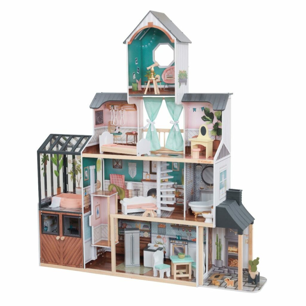 Магическа къща за кукли Барби- Селест от KidKraft-bellamiestore