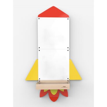 Дървена магнитна дъска за стена Ракета от Viga toys-bellamiestore