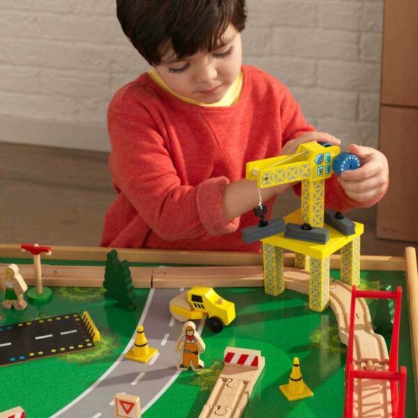 Маса за игра с детски влакчета - Планината от Kidkraft-bellamiestore