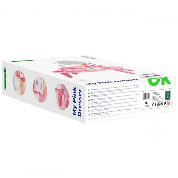 Детска дървена гримьорна с аксесоари Tooky Toy 5