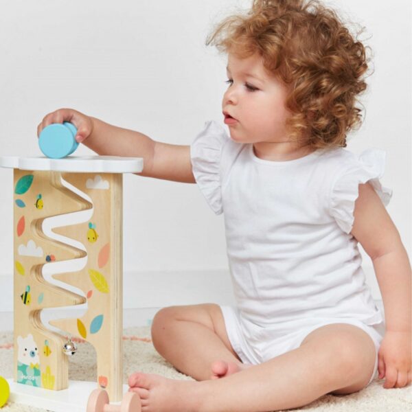 Janod дървена писта с топчета Pure-bellamiestore