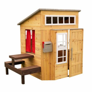 Kidkraft Модерна дървена къща за игра на двора-bellamiestore