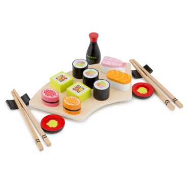 Дървена играчка - Суши сет за игра от New classic toys-bellamiestore