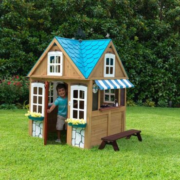 Детска дървена къщичка с ветропоказател от Kidkraft-bellamiestore