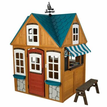 Детска дървена къщичка с ветропоказател от Kidkraft-bellamiestore