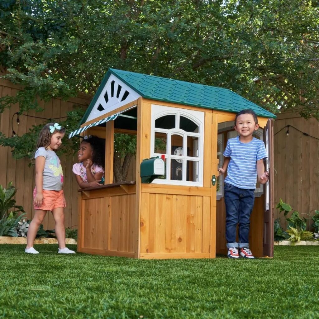 Детска дървена къщичка за градината от Kidkraft-bellamiestore