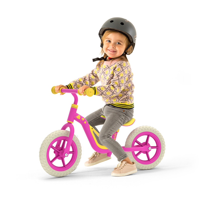 Детско колело за балансиране Chilafish Charlie розово-bellamiestore
