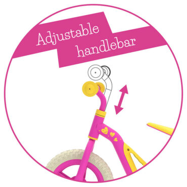 Детско колело за балансиране Chilafish Charlie розово-bellamiestore