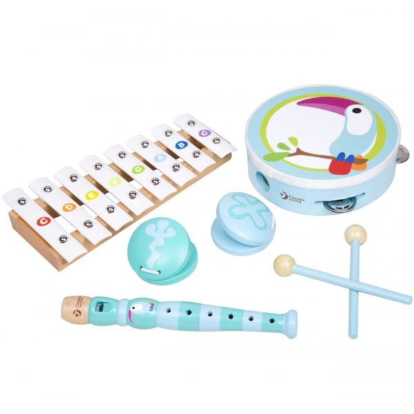 Комплект от детски музикални инструменти Тукан от Classic World-bellamiestore