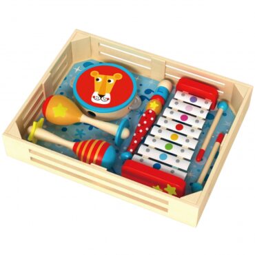 Tooky toy музикален комплект за деца Лъвче-bellamiestore