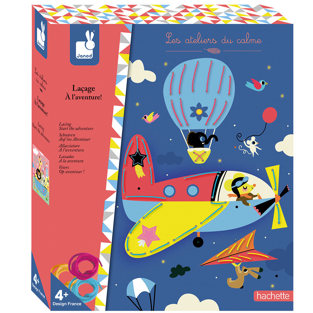 Детски комплект за шиене Приключения от Janod-bellamiestore