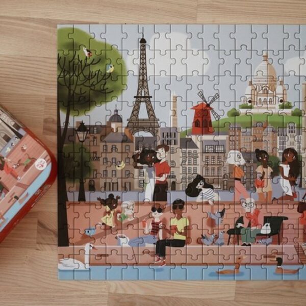 Детски пъзел от 200 части Париж от Janod-bellamiestore