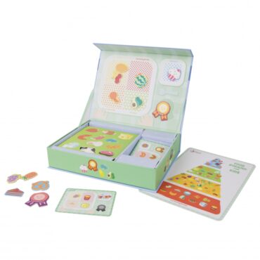 Магнитна образователна игра - Хранителни продукти от Classic World-bellamiestore