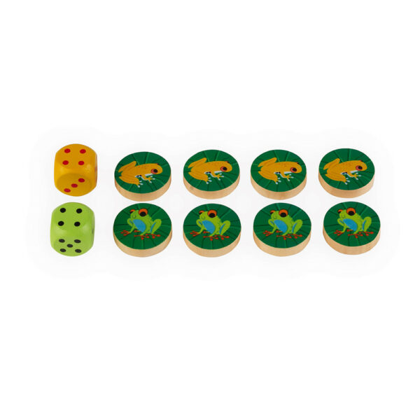 Състезателна игра за деца - Бързи жаби от Janod-bellamiestore