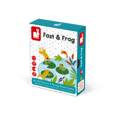 Състезателна игра за деца - Бързи жаби от Janod-bellamiestore