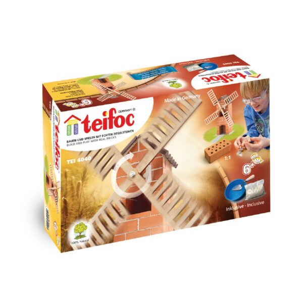 Teifoc констуктор с тухлички Вятърна Мелница-bellamiestore