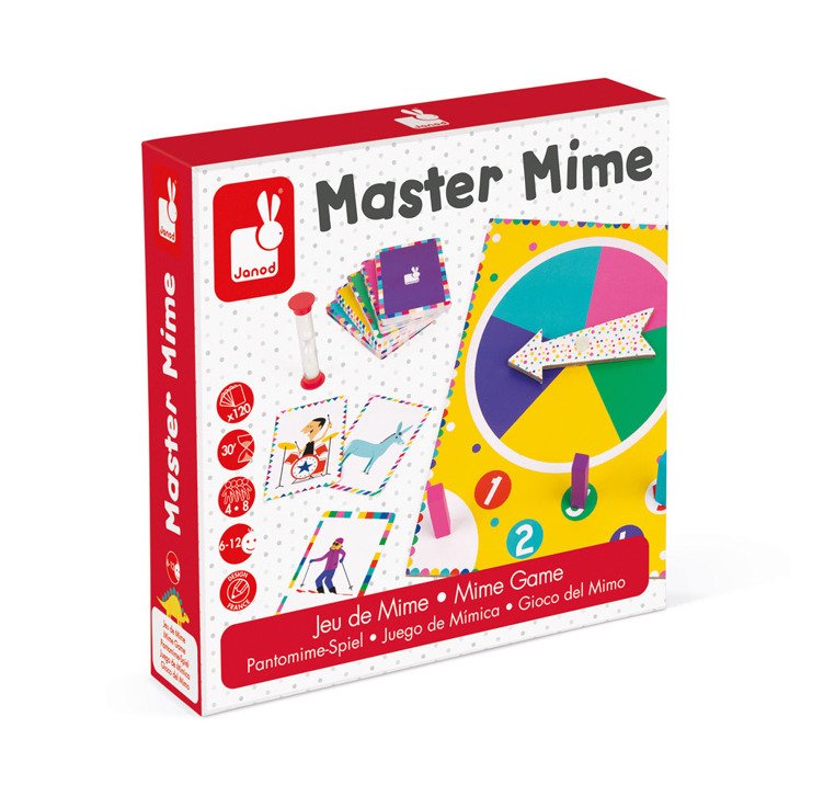 Забавна игра с мимики - Master Mime от Janod-bellamiestore