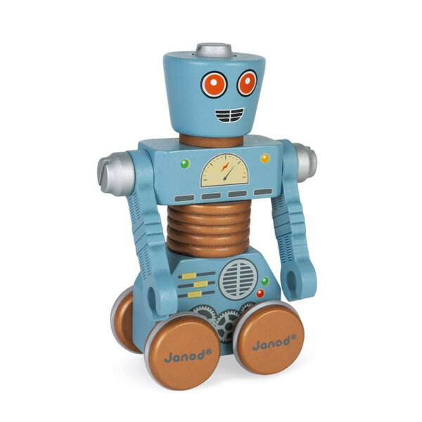 Дървена играчка - Направи си роботи от Janod-bellamiestore
