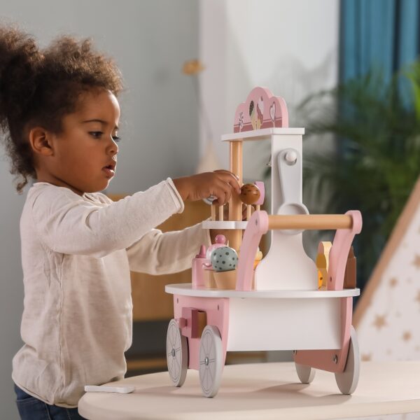 Дървена количка и магазин за сладолед от Polar B-bellamiestore