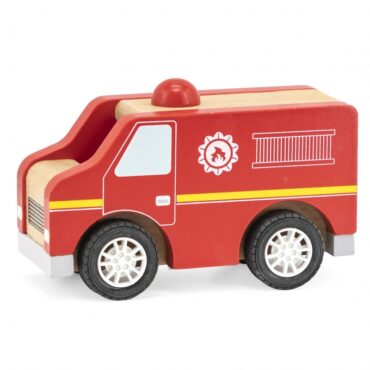 Детска дървена пожарна от Viga toys-bellamiestore