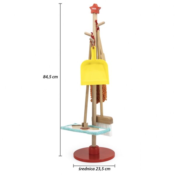 Детски дървен комплект за почистване от Viga toys-bellamiestore