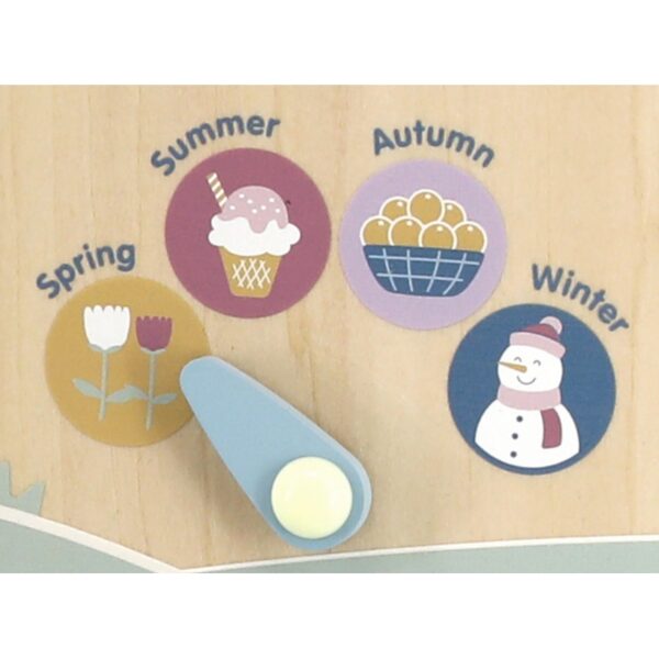 Polar B Календар и часовник - образователна играчка-bellamiestore