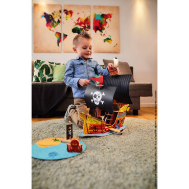 Детски играчки за момчета - Пиратски кораб от Janod-bellamiestore