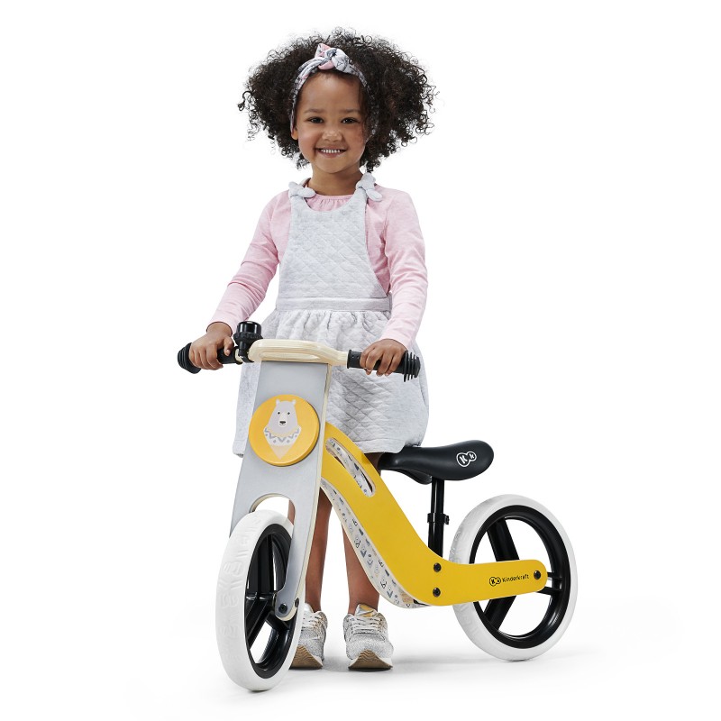 Детско колело за баланс - Kinderkraft Uniq Pink-bellamiestore